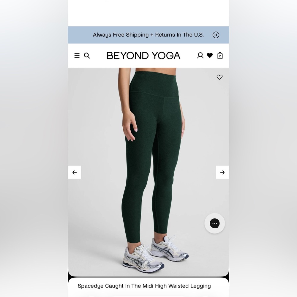 Beyond Yoga High Rise Space Dye Legging